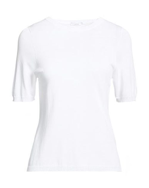 Woman Sweater White Size L Viscose, Nylon