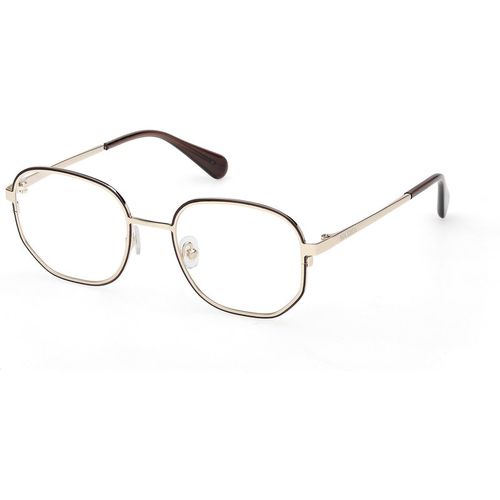 MAX&Co Mujer MAX&Co MO5196 032 Monturas ópticas Metal Oro Geométrico Norma