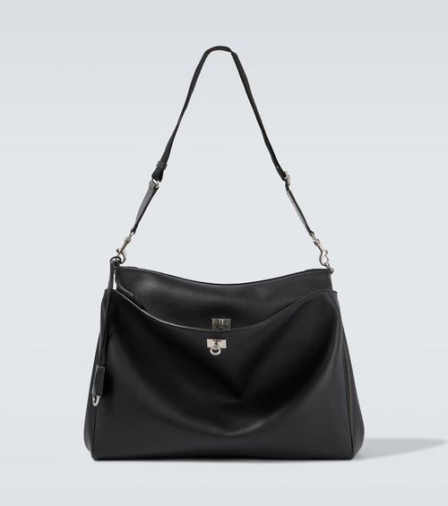Rodeo leather messenger bag
