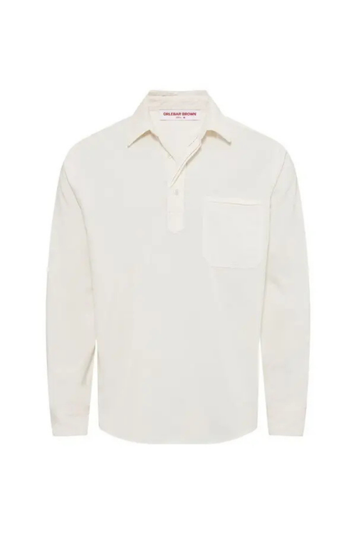 Corduroy Shirt — White