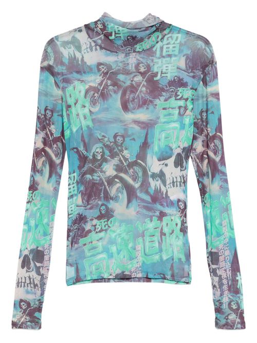 Ghost Riders Mesh Top - Men's - Elastane/Polyester