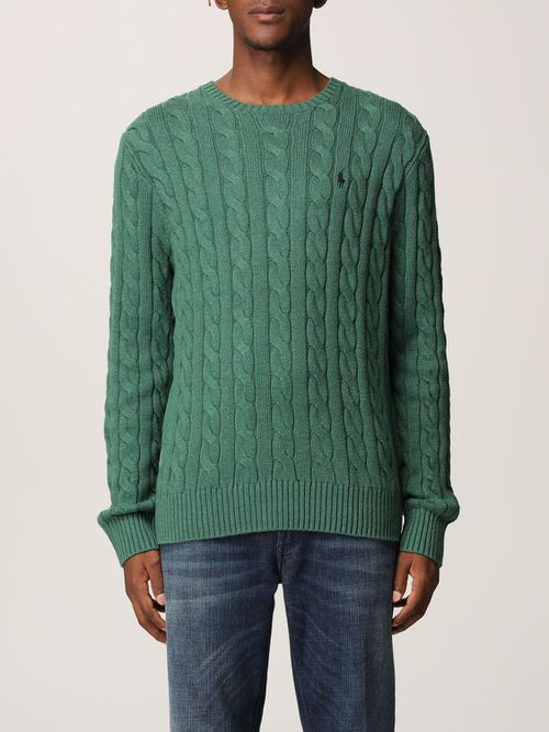 Sweater Men color Green