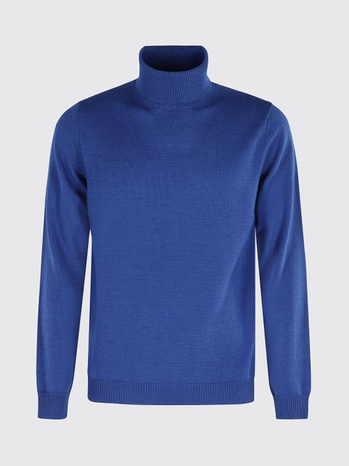 Sweater Men color Electric Blue