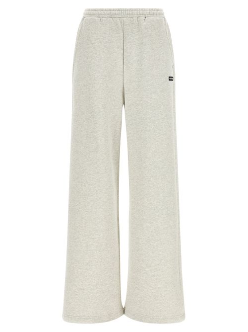 Organic Cotton Fleece Joggers — Grey