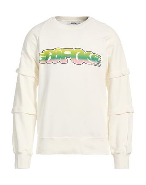 Man Sweatshirt Off white Size L Cotton