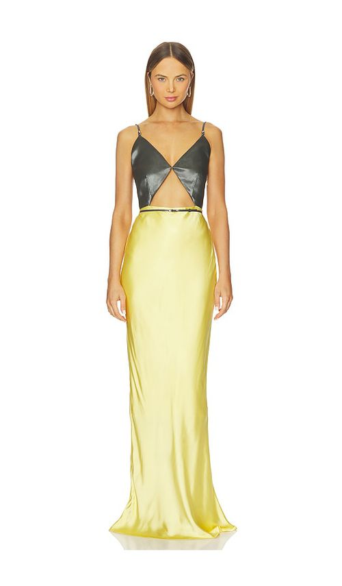 Paris Georgia Katie Dress in Yellow. - S also in L
