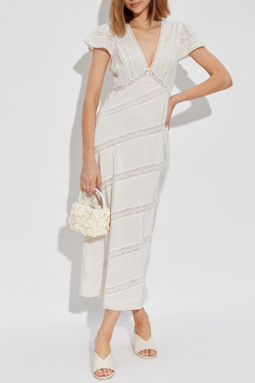 Dress Perletta, Women's, Cream