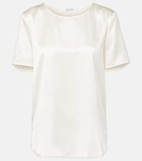 Dida silk satin T-shirt