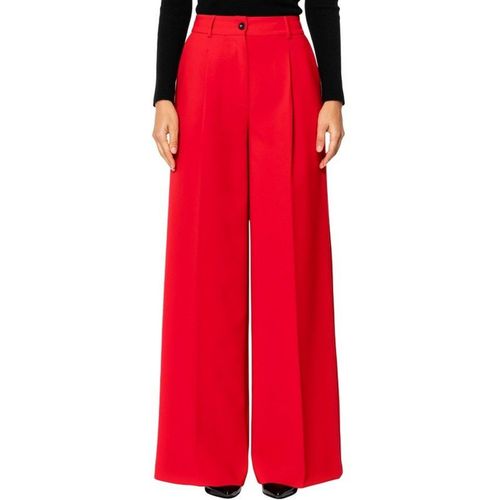 Women's trousers rue•8isquit - cady palace panta - red