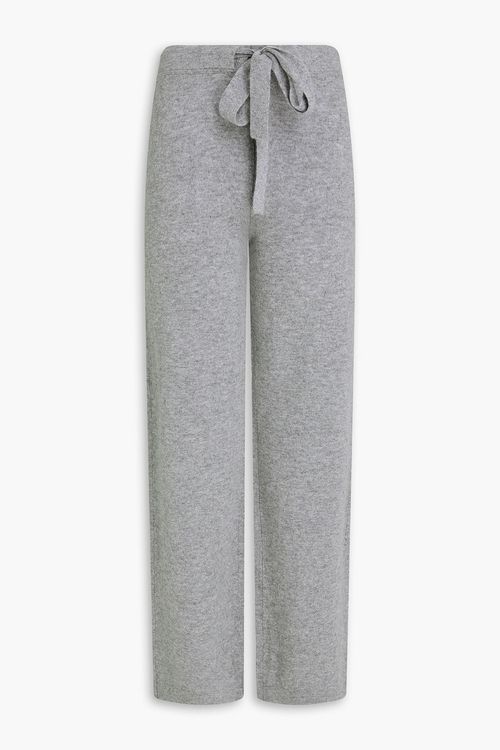 Blefjell cashmere straight-leg pants - Gray - L