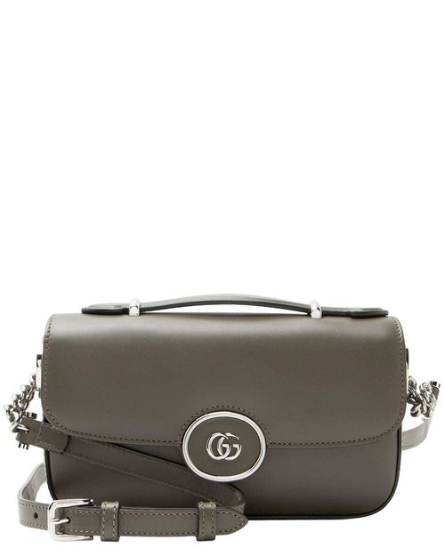 Green Calfskin Petite GG Mini Shoulder Bag (Authentic Pre-Loved)