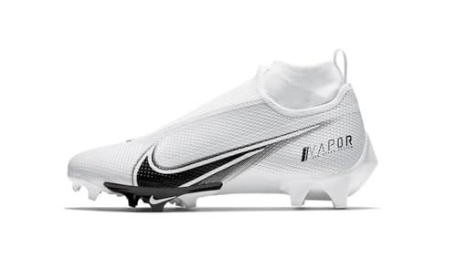 Nike Vapor Edge Pro 360 CV6348-100 White-Black Men's Wide Football Cleats