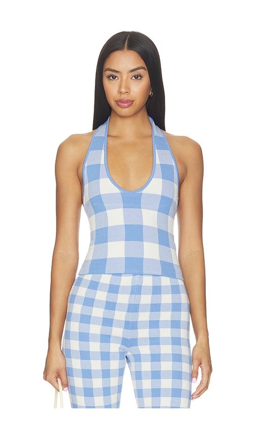 SEROYA Dumont Top in Blue