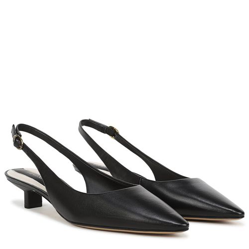 Women's Pura Slingback Shoes (Black Leather)