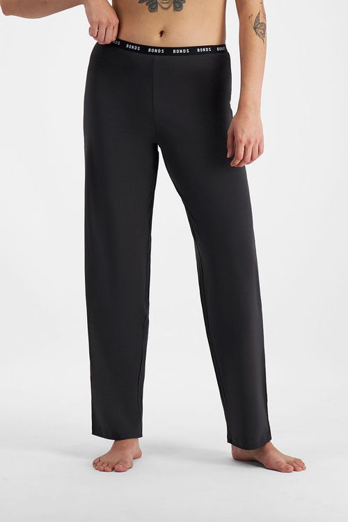 Sleep Wide Leg Aussie Cotton Pant in Rock Star