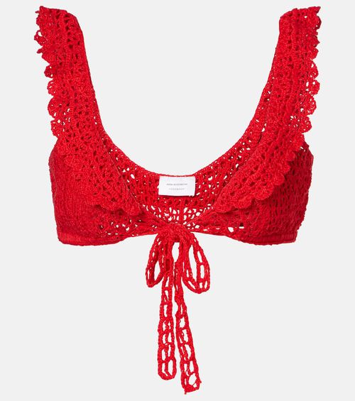 Brigitte crochet bra top