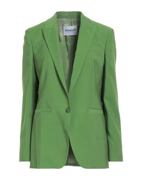 Woman Blazer Green Size 6 Viscose, Polyester