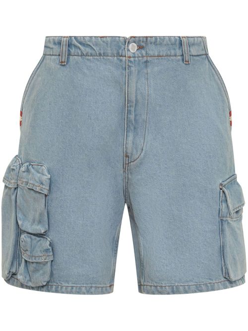 Bermuda cargo shorts - Blue