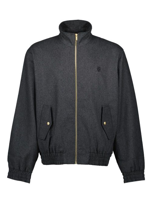 Drôle De Monsieur cotton-blend jacket - Grey