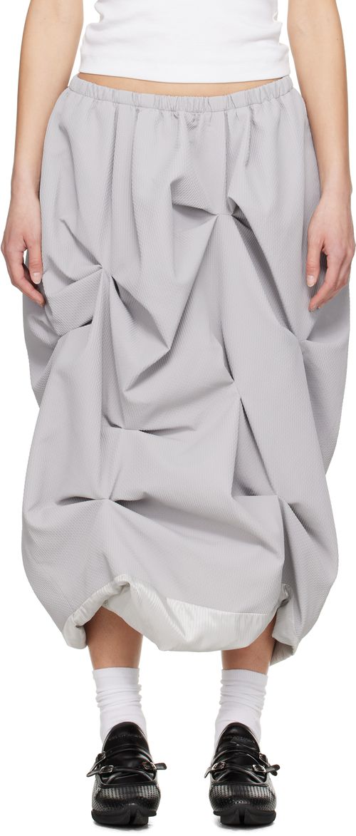 ADER error Gray Product. 73 Midi Skirt
