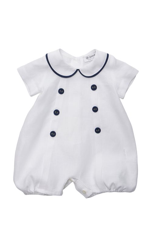 Infants' Filippo Linen Romper - Moda Operandi