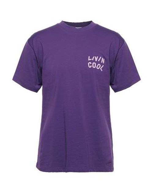 Man T-shirt Purple