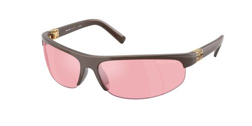 Miu Miu MUA02S 1AB90J Men's Sunglasses Black Size 70