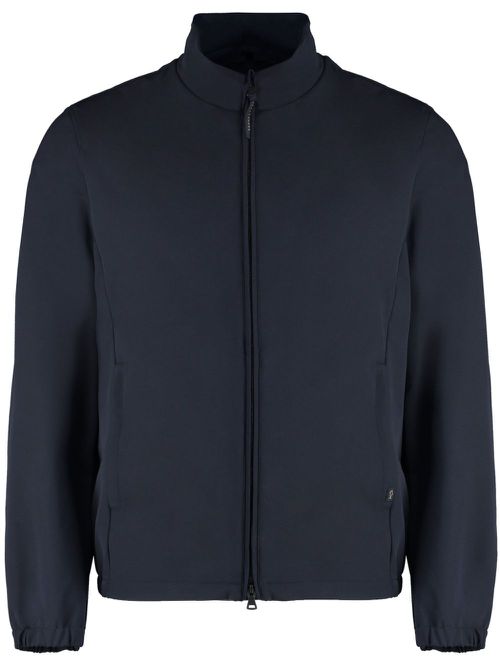 Zipped stretch jacket - Black