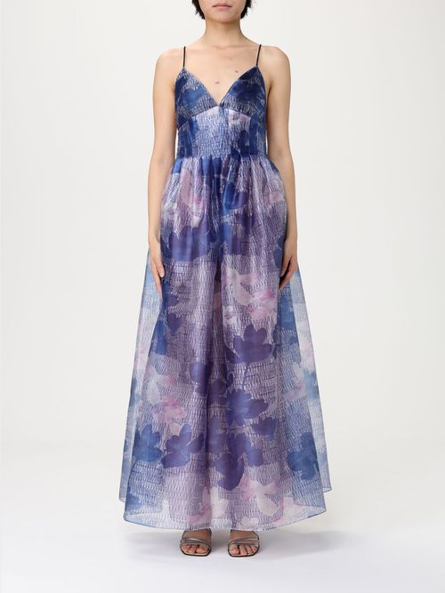 Dress EMPORIO ARMANI Woman color Sky Blue