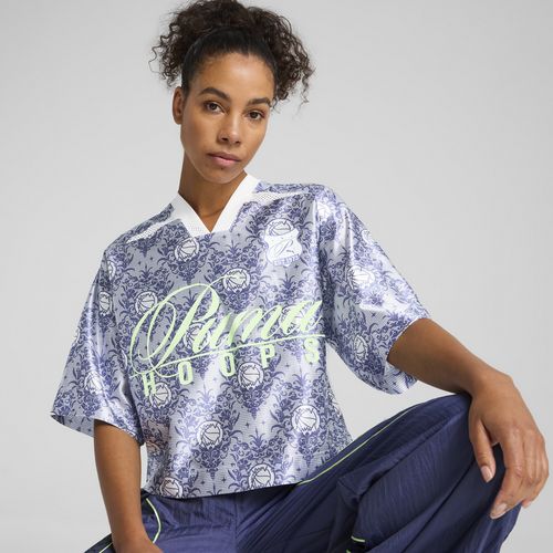PUMA LACE EM UP Women's Crop Top in White