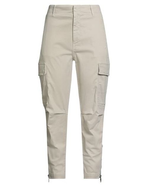 Woman Pants Beige Size 25 Organic cotton, Recycled elastane