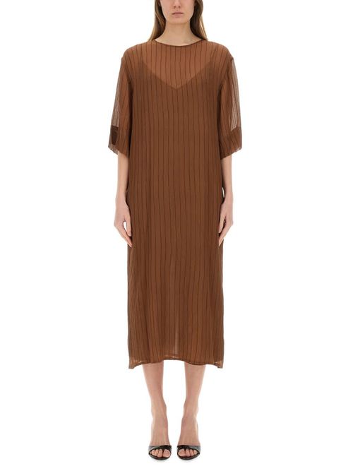 Silk Midi Dress