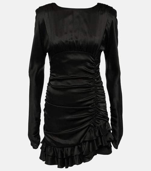 Silk minidress