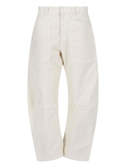 High-Rise Wide-Leg Trousers