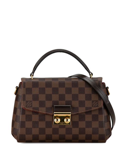 Louis Vuitton Pre-Owned 여성 2020 Damier Ebene Croisette satchel - Brown OCOZVH8FR29XC3EN