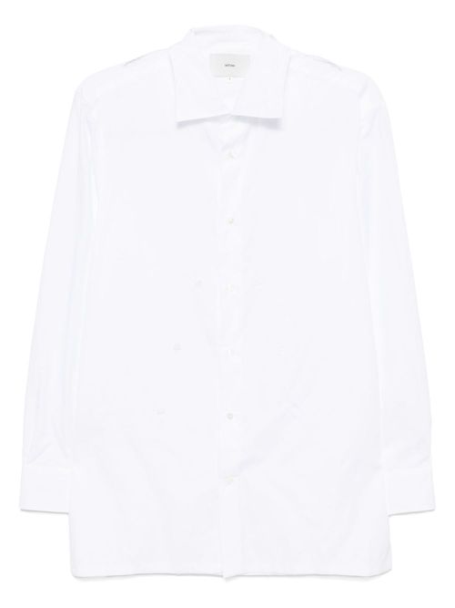 Hook and eye shirt - White