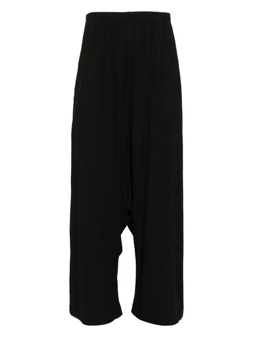 Rundholz drop-crotch trousers - Black