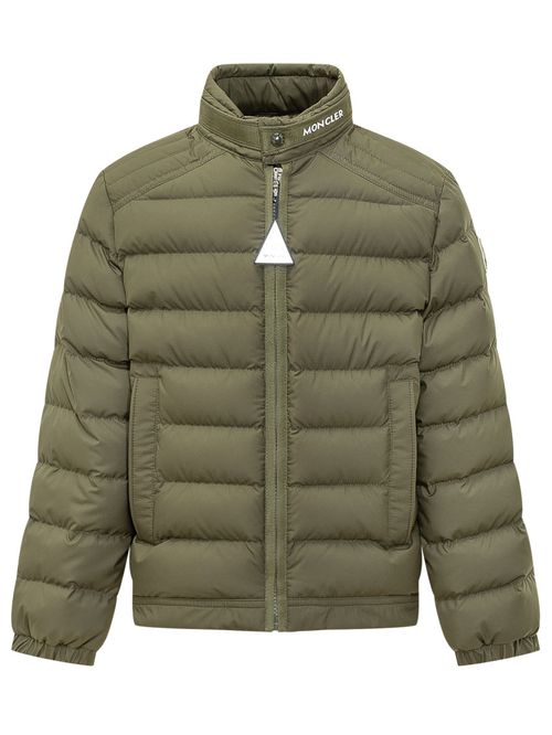Boys Green Quilted Jacket