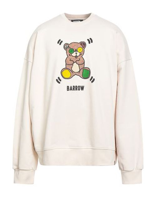 Man Sweatshirt Beige Size XL Cotton