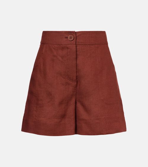 Correct linen shorts