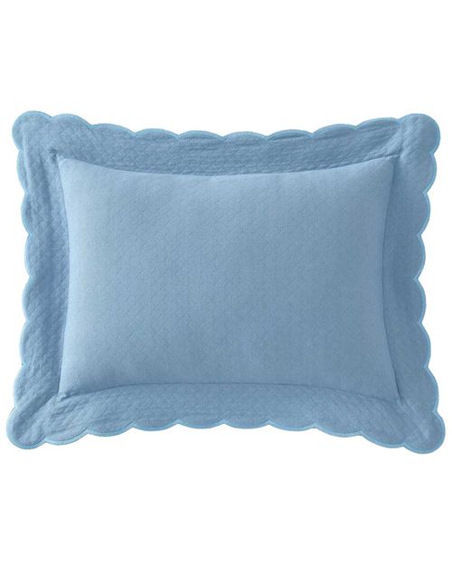Signature Scallop Decorative Pillow