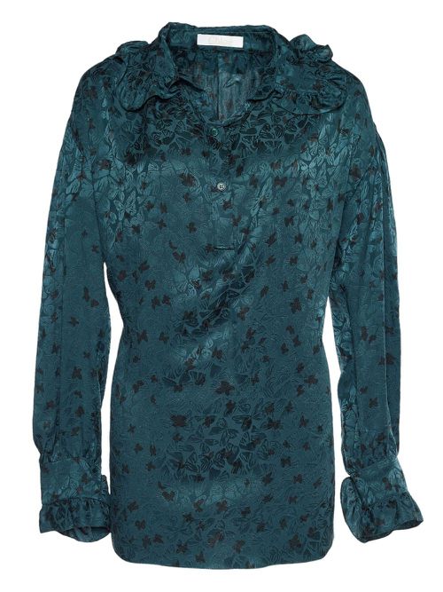 Silk shirt - Green