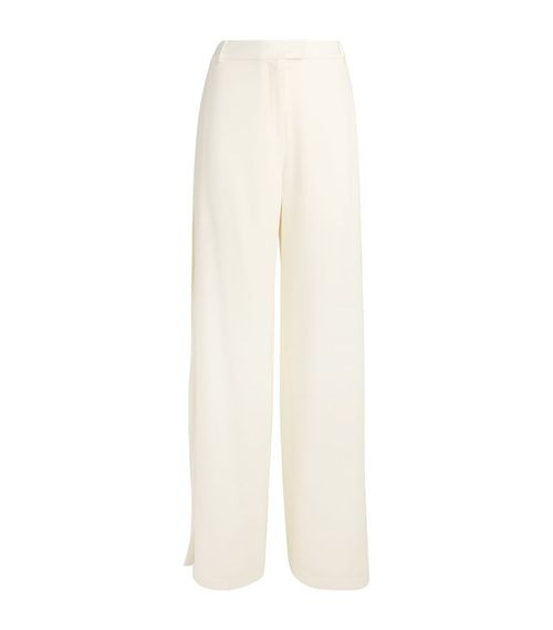 Pleated Lilo Wide-Leg Trousers