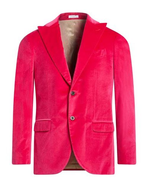 Man Blazer Fuchsia Size 40 Cotton