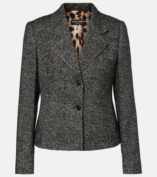 Wool-blend jacket