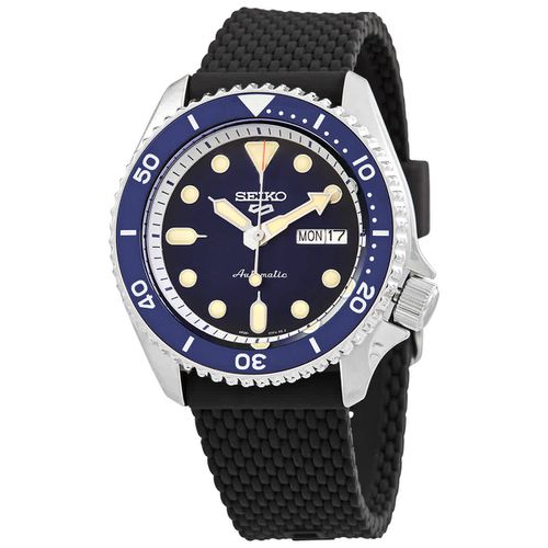 5 sports Automatic Blue Dial Mens Watch SRPD71K2