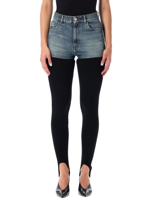Hybrid Rib Denim Pants