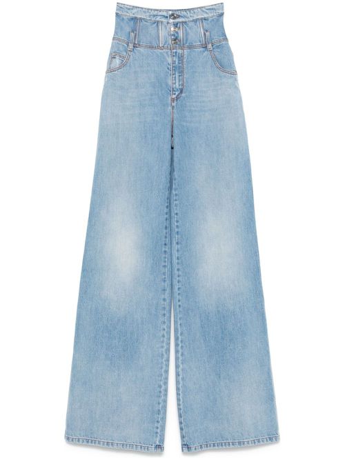 High-rise jeans - Blue