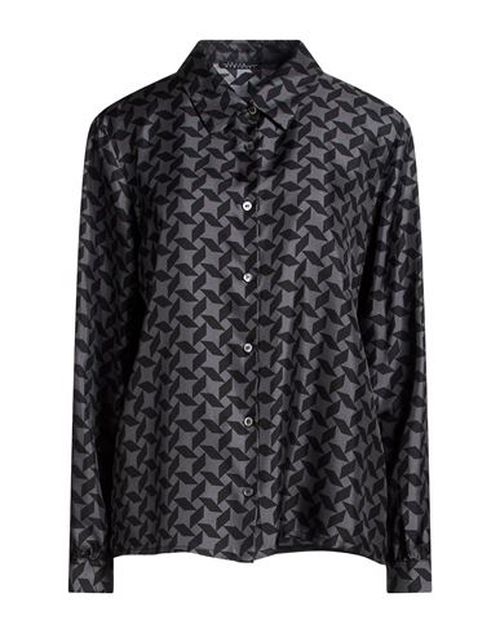 Woman Shirt Grey Size 10 Silk
