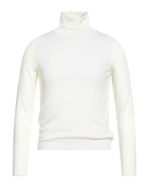By Slowear Man Turtleneck Ivory Size 36 Virgin Wool